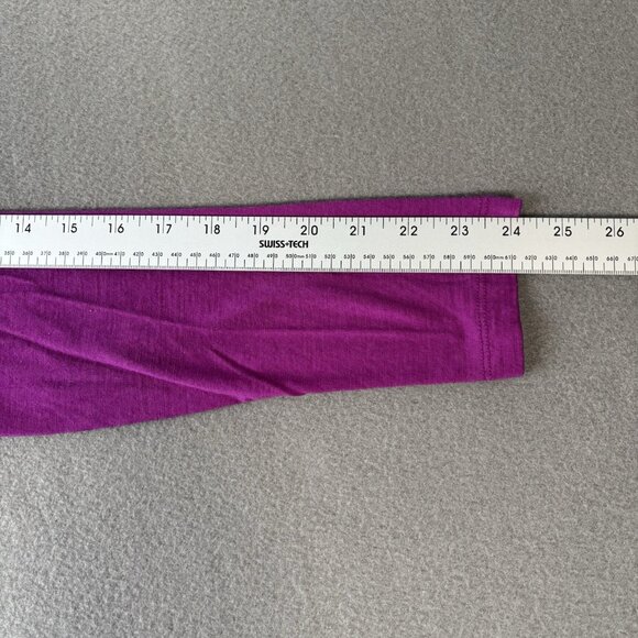 Icebreaker Merino 200 Bodyfit Long Sleeve Thermal Top Feather Purple Size Medium - Picture 5 of 14